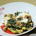 ゆか☆猫's cooksnap of when they made トマトと菜の花のオムレツ.