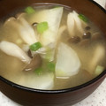 yummy?'s cooksnap of when they made かつおだし香る かぶときのこの味噌汁。.