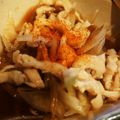 yyuunn's cooksnap of when they made 鶏皮と玉ねぎのサッパリ♪鶏皮ポン酢♡.