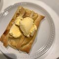 やすんまま's cooksnap of when they made ガストの焼き立てりんごパイ〜バニラ添え.