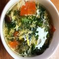 Papasugon's cooksnap of when they made ～疲れた胃に～中華風かきたま汁.