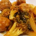 しんにし's cooksnap of when they made 簡単☆ブロッコリーと甘ダレ肉団子.