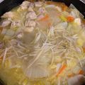 ポメちょん's cooksnap of when they made 簡単☆白みそバター風味のほっこり鍋☆.