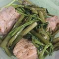 Miaaaaaaam's cooksnap of when they made 空芯菜と豚バラのシンプル炒め.