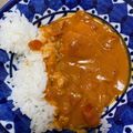 テヨン1's cooksnap of when they made ターメリックライス＆バターチキンカレー.