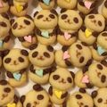 ひさピー's cooksnap of when they made かわいいでしょ♡パンダクッキー.