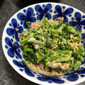 P1nkGold's cooksnap of when they made 菜の花とツナのからしマヨ和え♡.