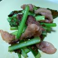 ゆうりんじゅん's cooksnap of when they made 牛すじとこまつな炒め.