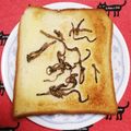 こげ岡's cooksnap of when they made 塩昆布マヨトースト.