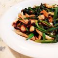 fu♪♪'s cooksnap of when they made 疲労回復！舞茸タコ小松菜の中華煮.