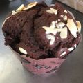 §ゆきっつぁん§'s cooksnap of when they made 卵なしHMで簡単濃厚チョコマフィン.