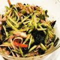 asuuumomo's cooksnap of when they made 3分★ヘルシー【ワカメとハムの中華和え】.
