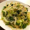 さなきゅあ's cooksnap of when they made 小松菜しらす和風パスタ(簡単).
