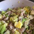 akubi0903's cooksnap of when they made キャベツと豚バラの中華ダレ炒め.