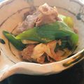 momoetsu's cooksnap of when they made 今が旬♪岩津ネギと牛肉のショウガ煮.
