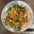 semnami's cooksnap of when they made 牛肉の中華風卵炒め●.