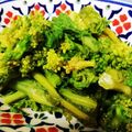 NEKOほっぺ's cooksnap of when they made 菜の花の辛子和え.