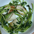mantacarp's cooksnap of when they made 豆苗とちくわのマヨ炒め.