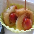 ＭＯＭＯパンダ's cooksnap of when they made おつまみやお弁当に♪ウインナーのパン巻揚.