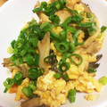 meruru9's cooksnap of when they made 舞茸と卵のオイマヨ炒め☆.