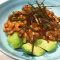 y_u♡'s cooksnap of when they made アボカドにピリ辛納豆ドレ.