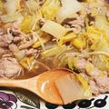 あつぼむ's cooksnap of when they made 簡単！豚肉と白菜のまろやかしょうが炒め.