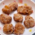 ゆゆ02's cooksnap of when they made 取り分け離乳食☆ひじき豆腐ハンバーグ.
