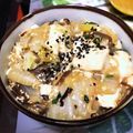 chiekopon1's cooksnap of when they made 豆腐と白菜のあんかけ丼.