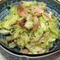 yummy?'s cooksnap of when they made 春キャベツとベーコンののり塩炒め.