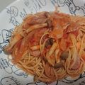 pOwOq's cooksnap of when they made 水切りヨーグルトでトマトクリームパスタ.