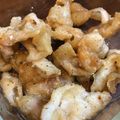 ｋａ−ｍｉ's cooksnap of when they made 鶏皮カリカリおつまみ.