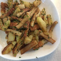 フランクフルトJr's cooksnap of when they made 簡単☆じゃがいも＆ちくわのバター醤油炒め.