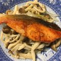 ちゃぎー's cooksnap of when they made 疲れ、胃弱に♪鮭のワイン蒸し♪簡単.