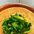 マコミコ's cooksnap of when they made ほうれん草のごま和え◆◇◆しっかり味です.