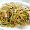 かぼきち's cooksnap of when they made もやしニラバター炒め.