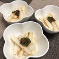 ♡てるてる♡'s cooksnap of when they made こんがり長芋(山芋)の梅シソ乗せ♡.