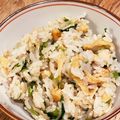すももの枝's cooksnap of when they made かぶの葉で♡すぐできる簡単菜飯！.