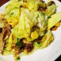 たいちゃん☆よしこ's cooksnap of when they made ご飯がすすむ★豚肉とキャベツの辛味噌炒め.