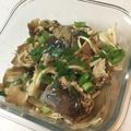 しげその's cooksnap of when they made 旨味たっぷり♡さば缶と茸のレンジ蒸し.