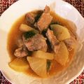 こうきとだいきママ's cooksnap of when they made 箸が止まらない！豚肩と大根のトロトロ煮.