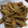 冷凍みかんしろっぷ's cooksnap of when they made 簡単☆もう一品♪ゴボウだけ～の煮物.