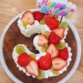 みわカメ太郎's cooksnap of when they made 誕生日♪数字のケーキ☆.