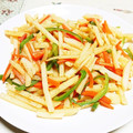 KUMI KUMI's cooksnap of when they made ジャガイモの彩り✿野菜炒め.