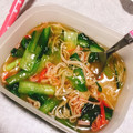 YuppieY's cooksnap of when they made 小松菜と玉子とカニカマのあんかけ炒め.