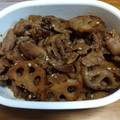 ouron's cooksnap of when they made 豚肉とれんこんの炒め煮.