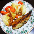 ひなたのねこやなぎ's cooksnap of when they made 塩鯖ソテー　黒胡椒で.