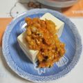 mmameco's cooksnap of when they made 納豆キムチの冷奴.