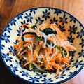 にゅうたろう★'s cooksnap of when they made めっちゃ簡単！もやしとにんじんのナムル.