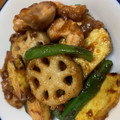 an_617's cooksnap of when they made 鶏肉とさつま芋、れんこんの甘酢あん.
