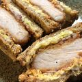 にだんバラ's cooksnap of when they made 簡単！名古屋みそかつサンド.